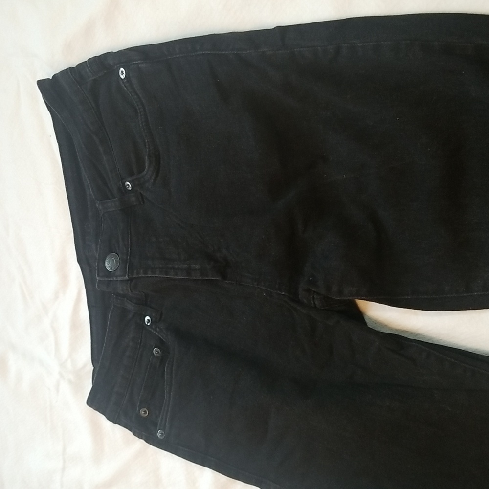 Men's Aero All Black Skinny Jeans 30/34